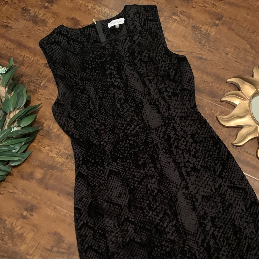 Calvin Klein Black Cocktail dress